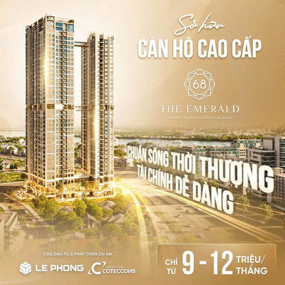 Suất chiết khấu16% A05 2PN/1WC 63m2 The Emerald 68 Booking hôm nay.