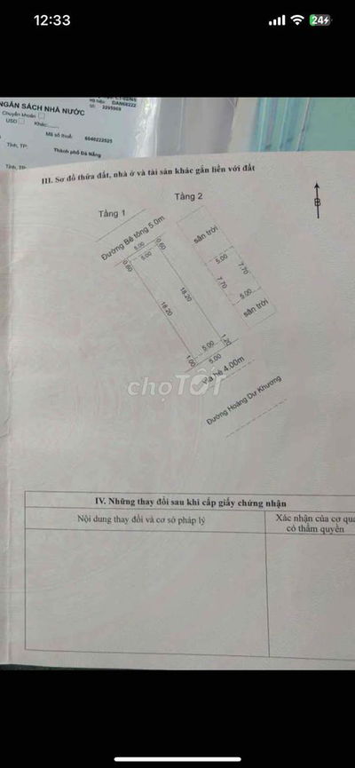 📍 Miếu Bông 4 – Phường Hoà Xuân – TP. Đà Nẵng