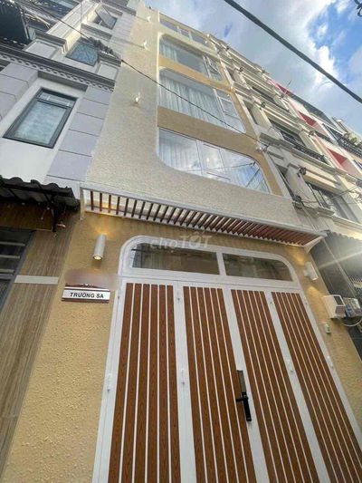 🏡Ô TÔ ĐỖ CỬA TRƯỜNG SA 5 TẦNG MỚI XÂY TẶNG FULL NỘI THẤT NHỈNH 7 ĐỒNG💸
