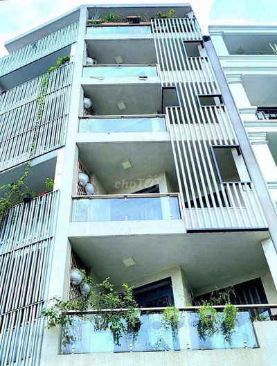 Mặt Tiền Bình Thạnh : 77,4 m2 -5 tầng - thang máy -15,5 tỷ TL