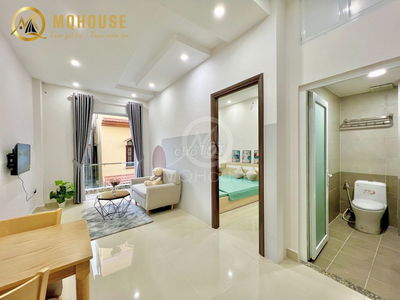 CHDV 1PN 1PK BAN CÔNG/CỬA SỔ GẦN CẦU VƯỢT HOÀNG HOA THÁM - ETOWN CH