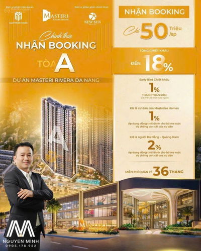 Masteri Rivera Danang - khu chung cư cao cấp 31 tiện ích, Không gian sống cho Gia đình hạnh phúc.