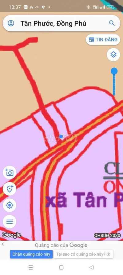 Chính chủ bán 1,157m đất mặt tiền Bình Phước