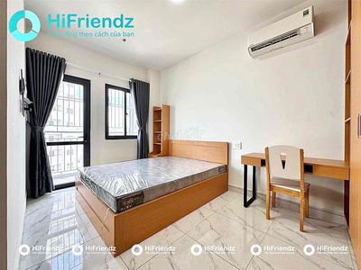 CHO THUÊ PHÒNG FULL NỘI THẤT MÁY GIẶT RIÊNG BAN CÔNG GẦN CHỢ BÀ CHIỂU