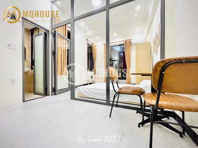 🌎💥Khai Trương 1PN Tách Bếp Máy Giặt Riêng Ban Công Khu Phố Ẩm Thực