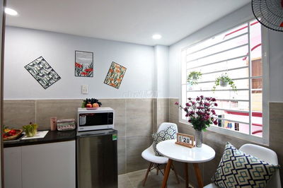 🏠 Studio 1PN + Bếp Nội thất cao cấp – trung tâm Q. Bình Thạnh