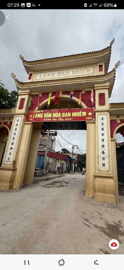 BÁN ĐẤT , TẶNG NHÀ CẤP 4 SIÊU RẺ ĐẸP - HÀNG XÓM XÃ ĐẠI ÁNG , HÀ NỘI