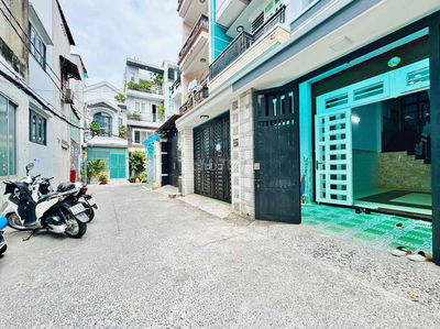 Cho Thuê nhà HXT Đường số 9 (P.9 cũ ) nhà mới 3 Lầu 5PN