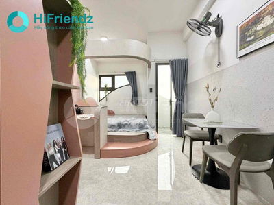 cho thuê căn hộ, 1 phòng ngủ, 28m2 lã Xuân oai, võ chí công