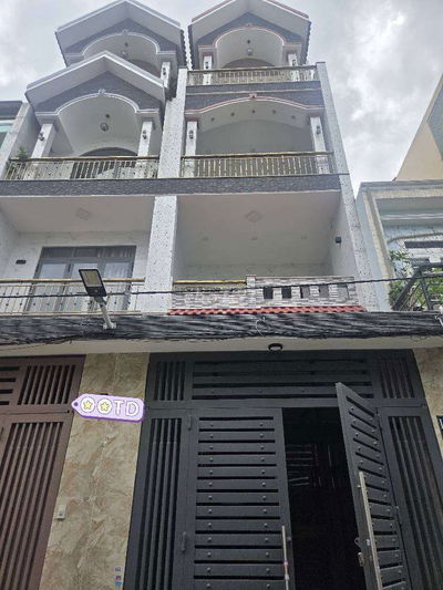Bán nhà hẻm Xe Hơi , 4 x 16, 4 tầng, Đường Số 8  Bình Tân,