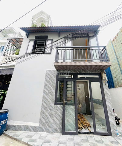 Nhà 1 lầu hẽm xe hơi ngay chơ Hiệp Thành 3,5x7 chỉ 968 triệu