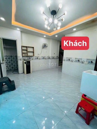 Cho thuê nhà 2 tầng Phường 3 Gò Vấp 3 phòng ngủ chỉ 13 triệu.