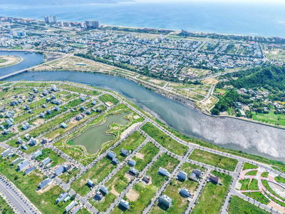 Đất Villa view sông, đất nền Đầm Sen, Nam Hòa Xuân