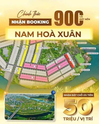 MỞ BÁN ĐẤT NỀN KHU NAM HÒA XUÂN ĐÀ NẴNG
