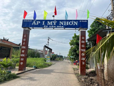 Đất thổ ấp 1 Tân Bửu, Bến Lức,Nguyễn Hữu Trí,100mv,Full thổ,SHR,1.25Tỷ