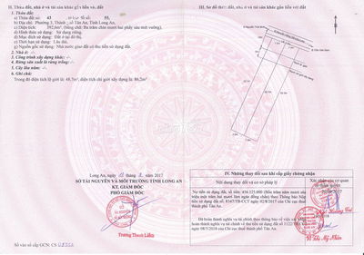 ĐẤT 391M2 FULL THỔ NGUYỄN HỒNG SẾN LONG AN (GẦN BV LA) ***