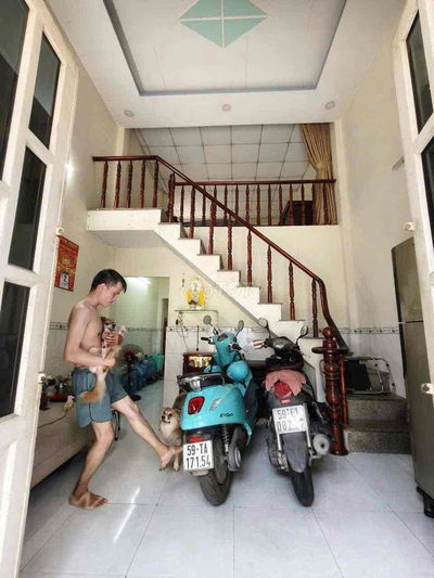Nhà đẹp 4*10m 2PN hẻm 4m ô tô 2/ ngắn Đê Bao gần Liên Ấp 123 Vĩnh LộcB