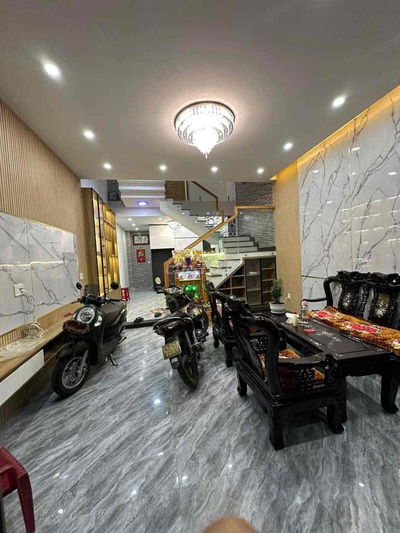 CHO THUÊ NHÀ 3,5 TẦNG MỚI XÂY MẶT TIỀN HỒ ĐẮC DI – GẦN CHỢ CẨM LỆ  •