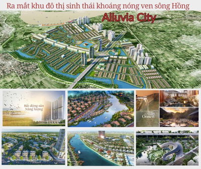 Trực tiếp CĐT: Nhận booking sớm biệt thự khoáng nóng bên sông tại dự án Alluvia Xuân Cầu, Văn Giang
