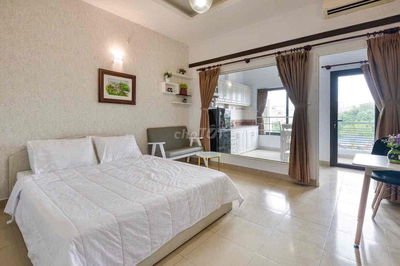 CĂN HỘ CAO CẤP 1PN NGAY CV HOÀNG VĂN THỤ_FULL NỘI THẤT_BAN CÔNG