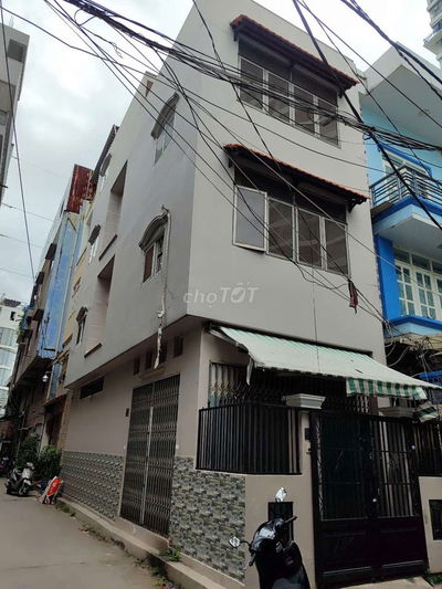 Hẻm góc 2 MT 785/1A Hồng Bàng 1 trệt 2 lầu 4PN
