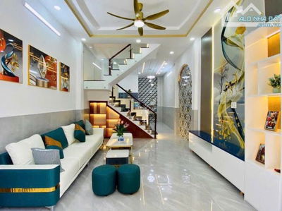 ⭐ Nhà đẹp mới hoàn công đường Nguyễn Văn Quá - Quận 12 / 62m² / 2 Tỷ 260 (Sổ Hồng Riêng)