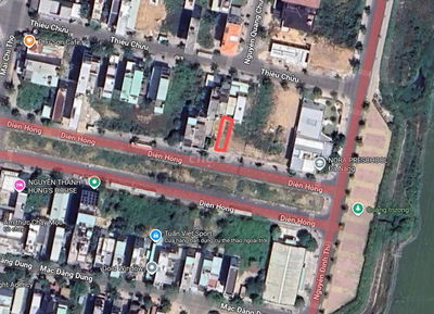 Bán lô đất vàng Diên Hồng – 100m² gần sông & quảng trường