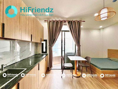 STUDIO BAN CÔNG FULL NỘI THẤT PHƯỜNG 1