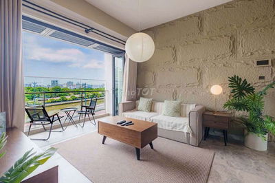 Căn hộ 55m2 1pn full nt view sông Hoàng Sa - Q1