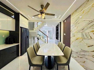 Nhà Nguyễn Ảnh Thủ - 4 Tầng - Hẻm xe Tải Thong- 4 x 17- Giá 6 tỷ Nhíc