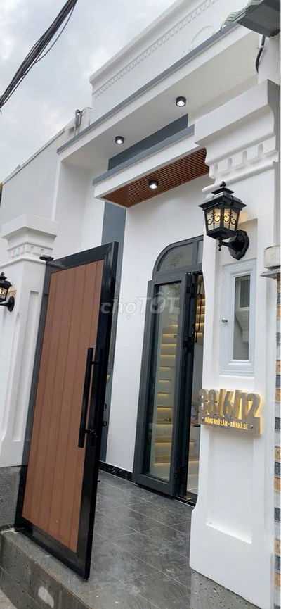 ⭐️ Bán nhà mới xây 100% full nội thất📍HẺM 38 ĐẶNG NHỮ LÂM. NHÀ BÈ