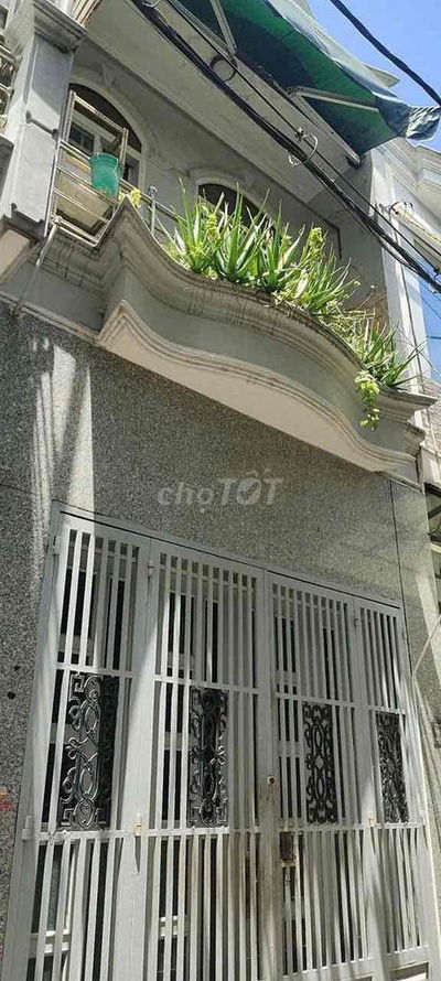 NHÀ 2 TẦNG NGAY CHỢ TÂN TRỤ 70M2 SÀN HẺM XE HƠI 2PN 2WC TÂN BÌNH 4,1TY