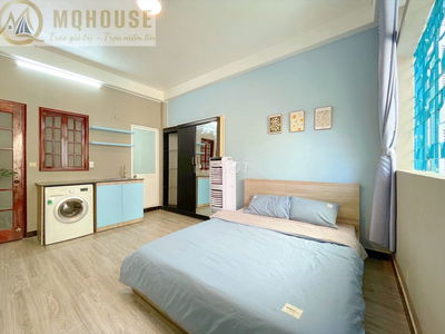 🏡🌈Cho Thuê Căn Hộ Q1_Full Nội Thất_Máy Giặt Riêng_Thang Máy_Mặt Tiền