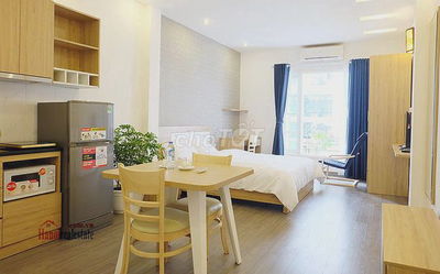 Chính chủ cho thuê căn hộ Vũ Phạm Hàm: 30m2,full nội thất, 3,8tr