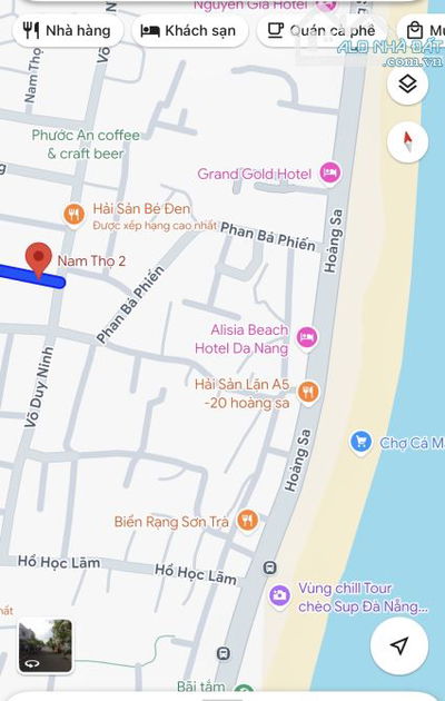 🏖️HÀNG BIỂN HOT HIT- GIÁ NHỈNH 8TỶ  NHÀ MẶT TIỀN NAM THỌ - DIỆN TÍCH LỚN - CÁCH BIỂN 300M