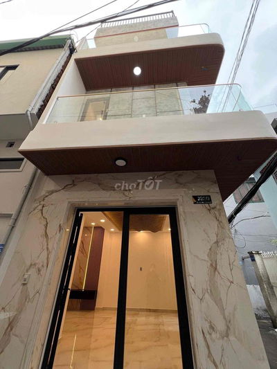 BÁN NHÀ VÕ VĂN TẦN SAU LƯNG CĂN MT 4 TẦNG CÓ NỘI THẤT NHÀ MỚI GIÁ 9T3