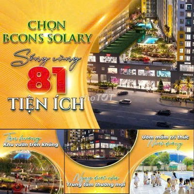 CƠ HỘI VÀNG SỞ HỮU CĂN HỘ BCONS SOLARY - 2PN GẦN THỦ ĐỨC
