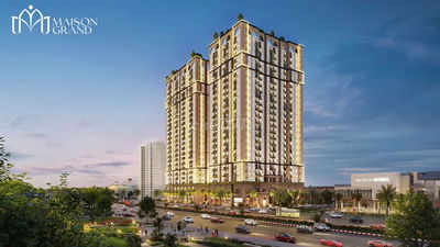 THANH TOÁN 50% NHẬN NHÀ 2026-MAISON GRAND CĂN HỘ THÀNH PHỐ CẢNG PHÚ MỸ