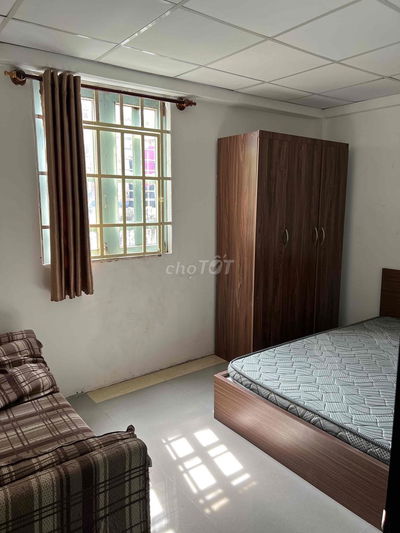 Phòng trọ 24m2 tách bếp cầu Hoàng Hoa Thám,Bình Thạnh đầy đủ nội thất