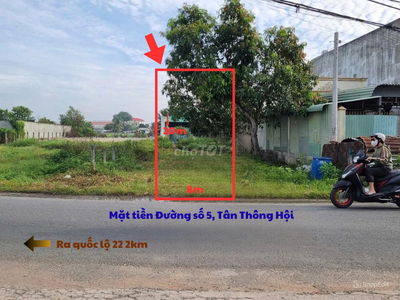 CHỦ CẮT LỖ GIẢM SÂU LÔ ĐẤT GIÁ RAO 380TR NGANG 8M, VUÔNG VỨC, SHR,