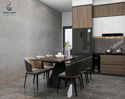 Nhà phố hoàn thiện có sổ mặt tiền 12 m kcn Phước Đông