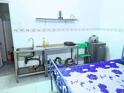 Phòng trọ đầy đủ nội thất-Ngay cầu Quang Trung