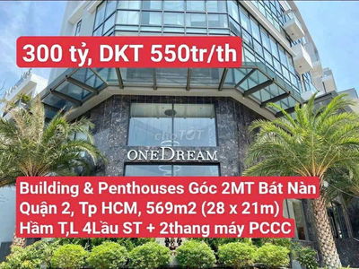 Building & Penthouse Góc 2MT Bát Nàn, View sông Sài Gòn TTHC TpThủ Đức