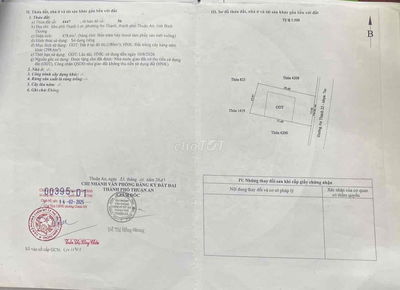 cần bán nhanh lô đất thổ cư nở hậu, mặt tiền đường 22 An Thạnh,