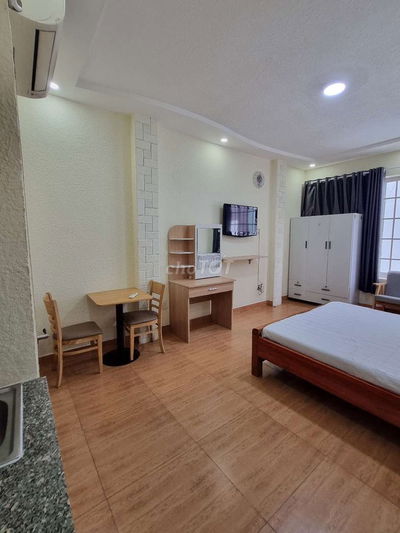 Studio Full nội thất Tân Định Q1 ngay mặt đường lớn bờ kè Hoàng Sa