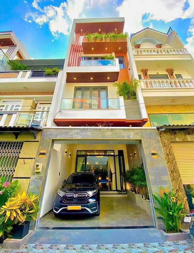 NHÀ GÓC 2 MT KINH DOANH ĐINH BỘ LĨNH - Ô TÔ NGỦ TRONG NHÀ - NHỈNH 8 TỶ