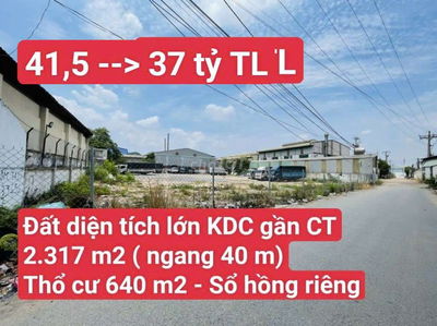 🆘Đất Kho Xưởng Bãi Xe Kế  KDC Thuận Giao (Nay P. Thuận Giao Tp HCM)