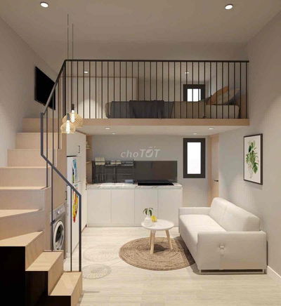 CĂN HỘ CÓ GÁC MỚI XÂY - FULL NỘI THẤT RIÊNG TƯ DƯƠNG QUẢNG HÀM GÒ VẤP