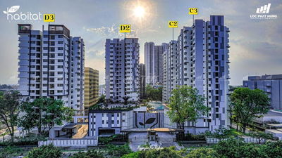 Bán Căn 2PN 2WC mới nhận nhà. Tầng 10 Chung Cư Habitat. Giá 2 tỷ 538