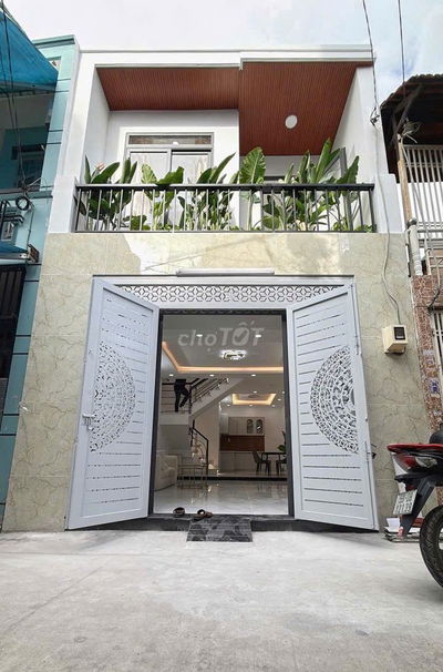 Nhà mới, hẻm ô tô 6m, đối diện Chung cư Sơn Kỳ.